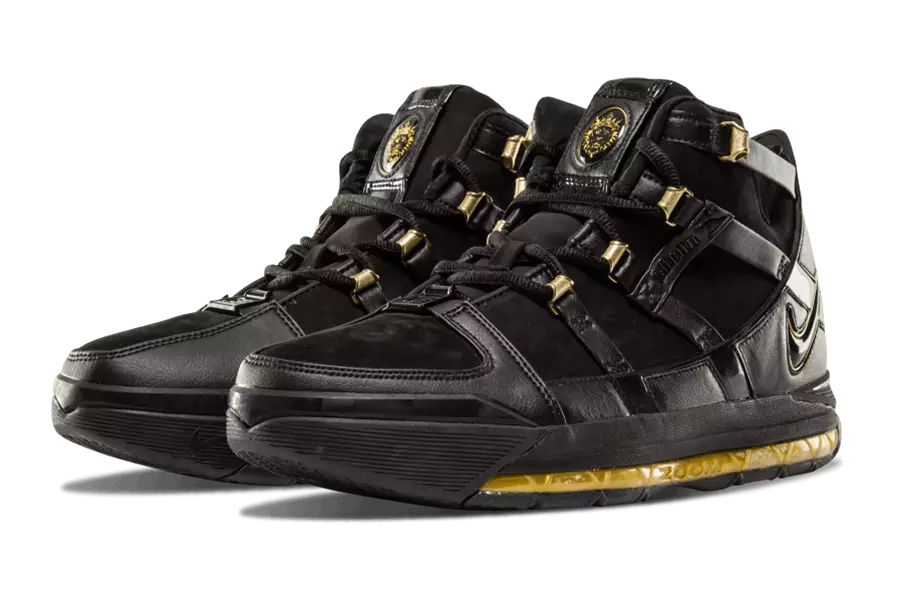 Nike LeBron 3 Black Gold