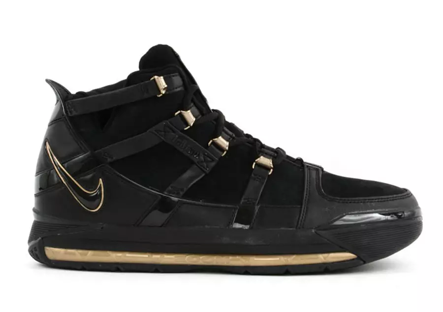 Nike LeBron 3 qora oltin