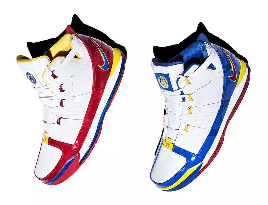 Nike LeBron 3 PE расцветки