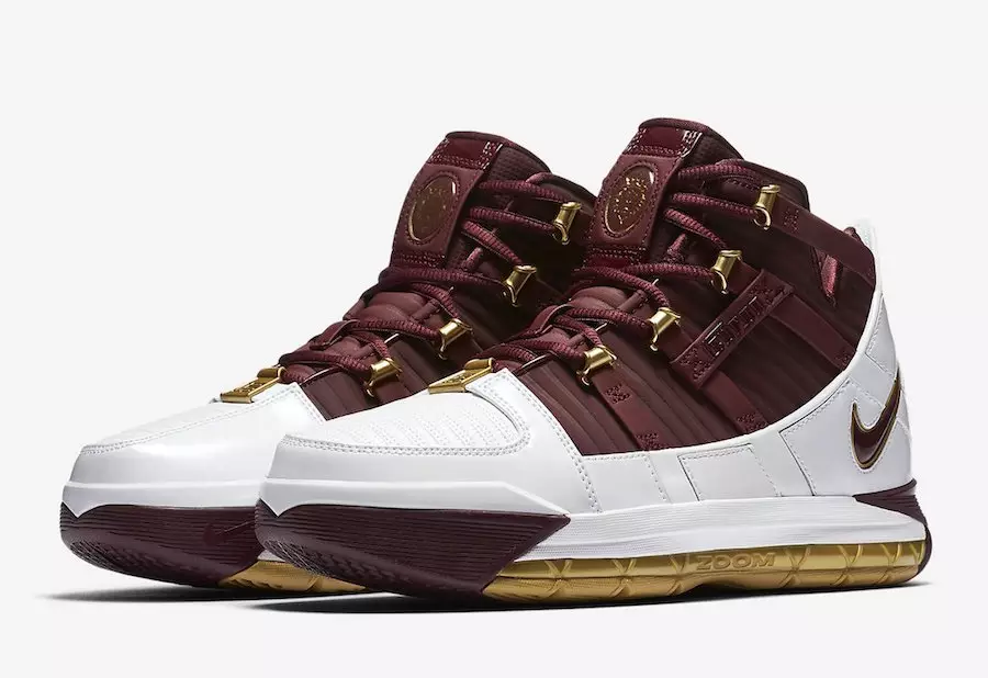 Nike Zoom LeBron 3 CTK Кристи Подшоҳ 2018 Санаи барориши