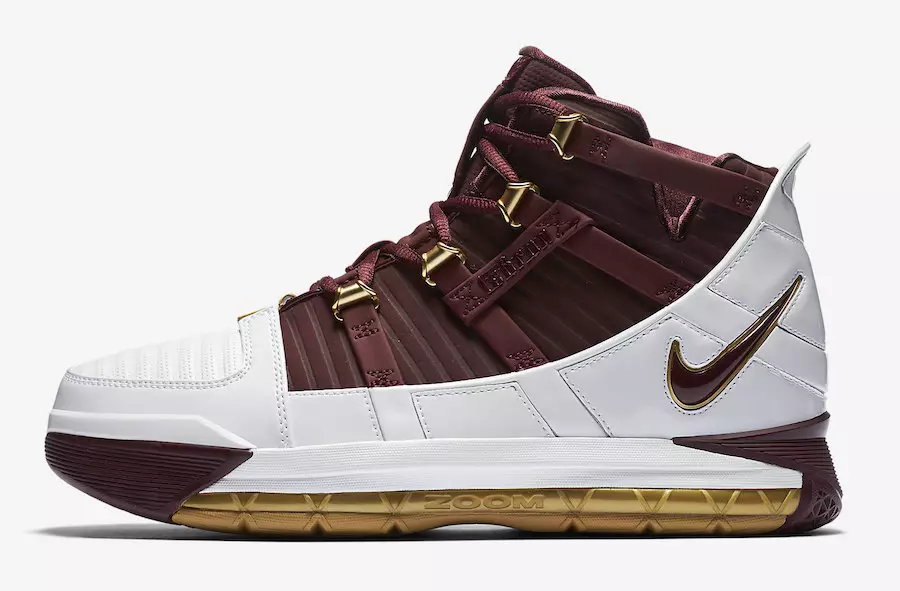 Nike Zoom LeBron 3 CTK Məsih Kral 2018 Retro