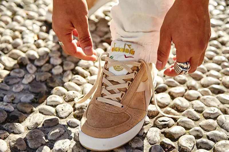 Pack Footpatrol Diadora V7000 B Elite Macchiato