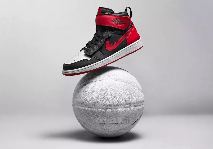 Air Jordan 1 FlyEase Preto Ginásio Vermelho Branco CQ3835-001 Data de Lançamento