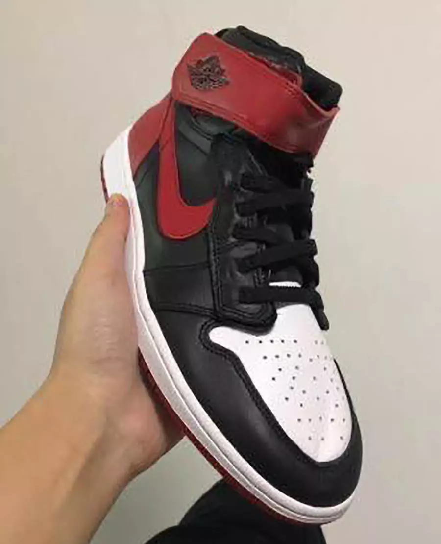 Air Jordan 1 High FlyEase Black Gym Rød Hvit CQ3835-001 Utgivelsesdato