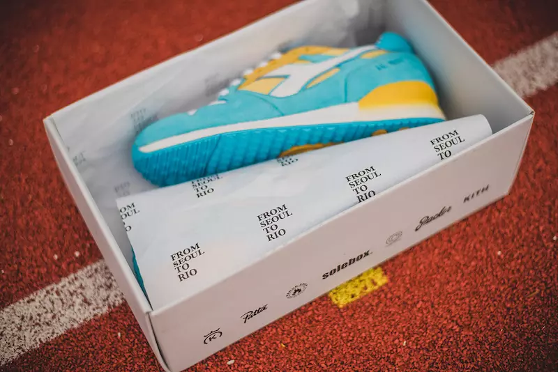 Hanon x Diadora IC4000 အဝါရောင်မျက်လုံး