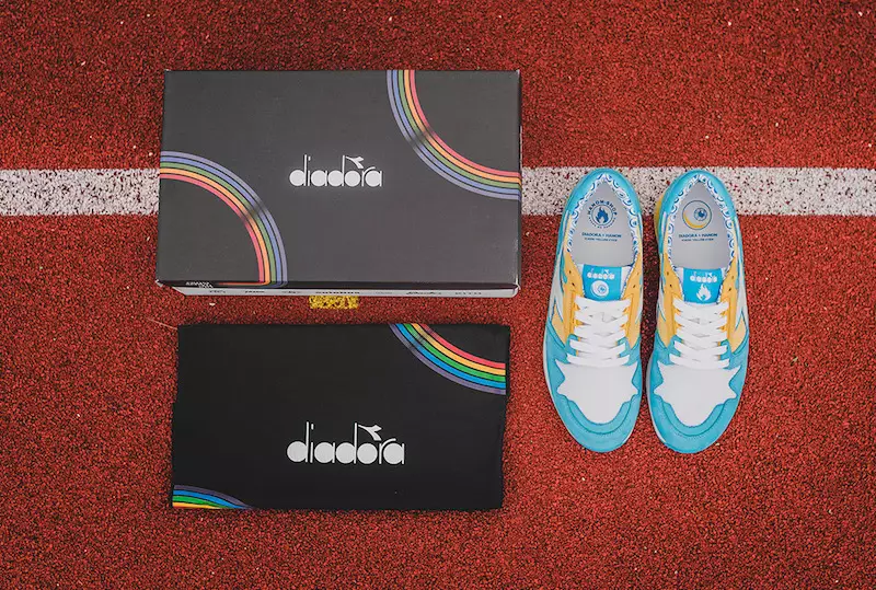 Hanon x Diadora IC4000 żółte oczy