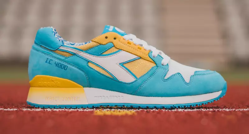 Hanon x Diadora IC4000 အဝါရောင်မျက်လုံး