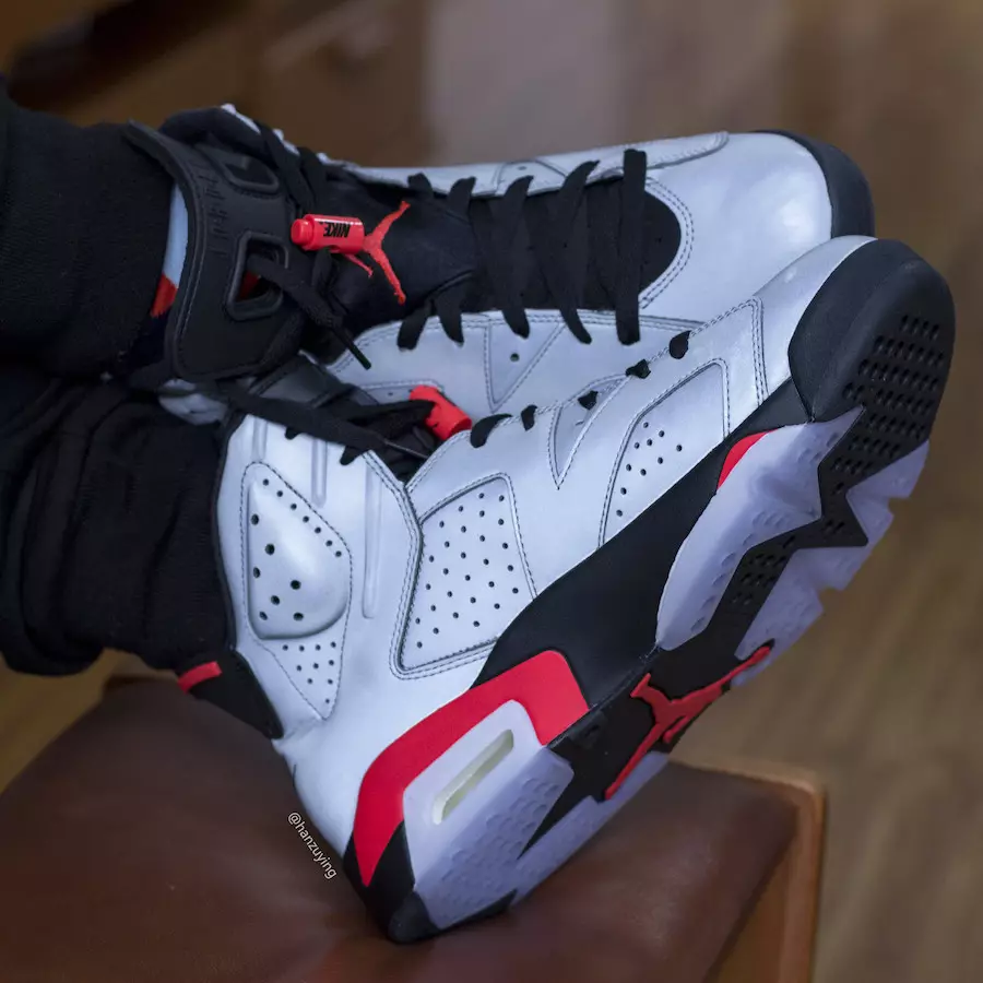 Air Jordan 6 Reflect Silver Infrared CI4072-001 Data di rilascio