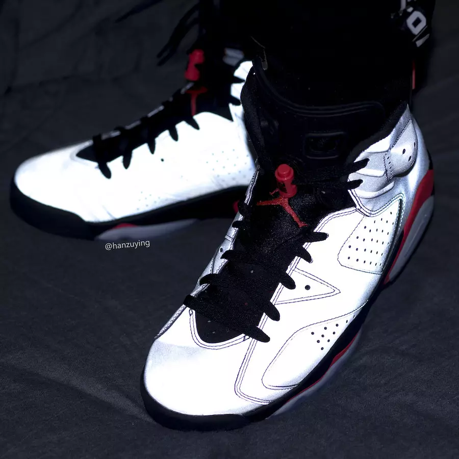 Air Jordan 6 Reflect Silver Infrared CI4072-001 Data di rilascio