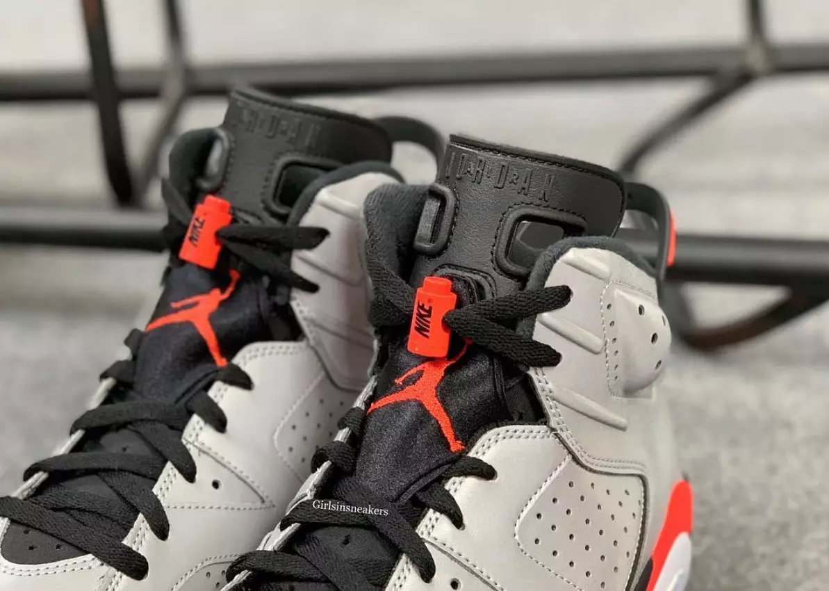 Дата выпуску Air Jordan 6 3M Reflective Infrared