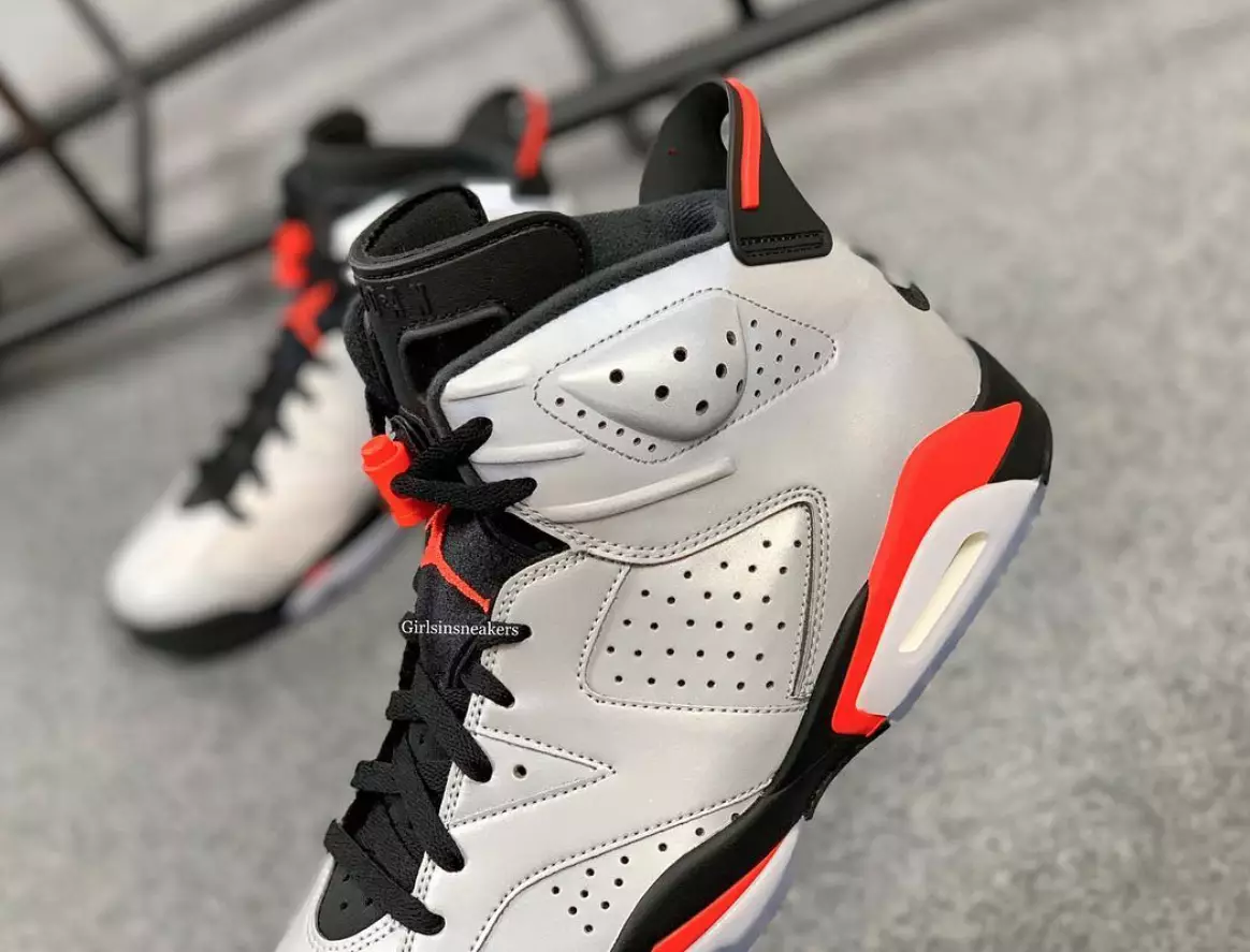 Дата выпуску Air Jordan 6 3M Reflective Infrared