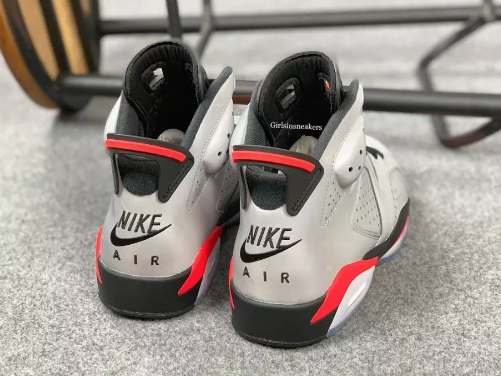 Дата выпуску Air Jordan 6 3M Reflective Infrared