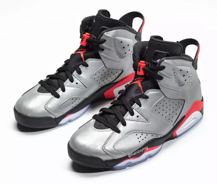 Harga Tarikh Tayangan Air Jordan 6 Reflect Silver Infrared CI4072-001