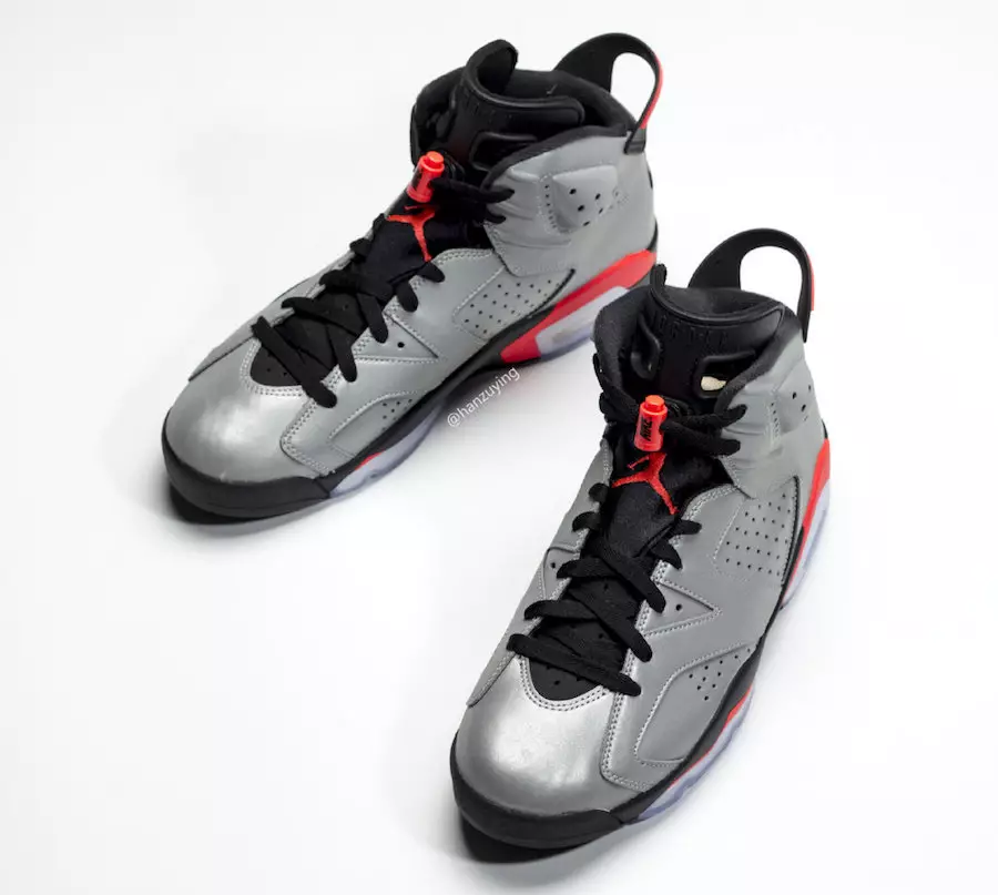 Air Jordan 6 Reflect Silver Infrared CI4072-001 ဖြန့်ချိသည့်ရက်စွဲ စျေးနှုန်း