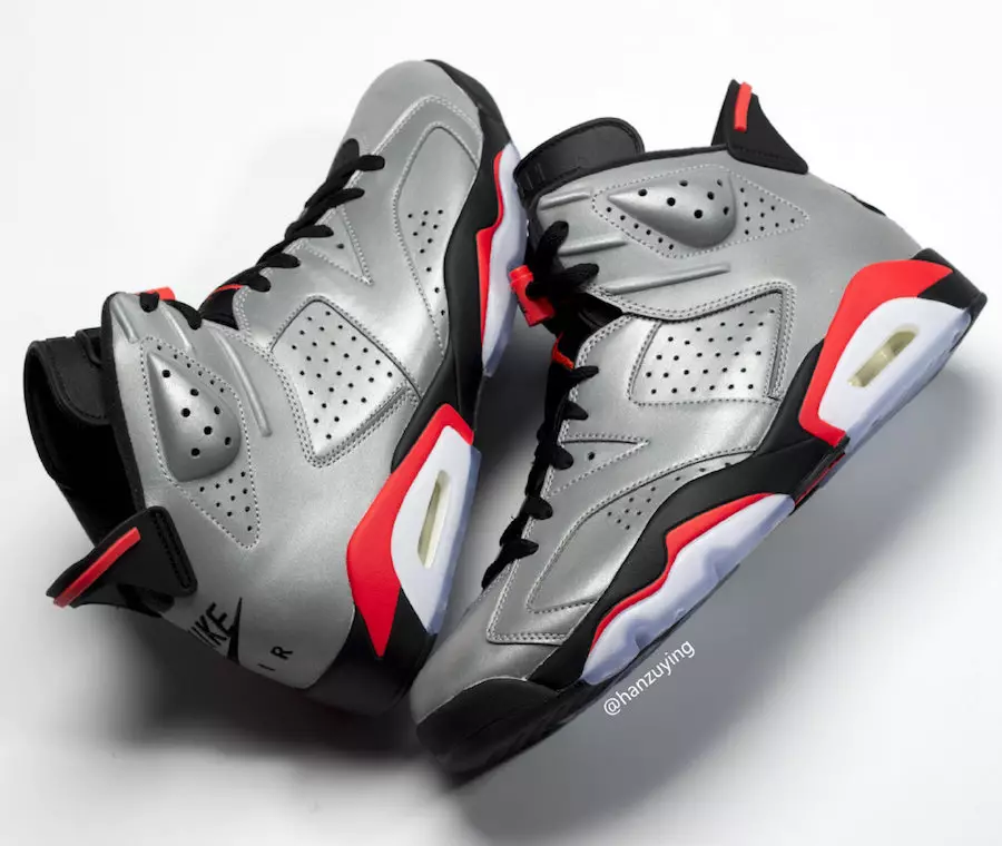 Air Jordan 6 Reflect Silver Infrared CI4072-001 Гарсан огнооны үнэ