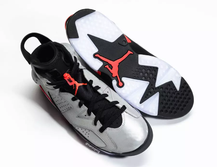 Harga Tarikh Tayangan Air Jordan 6 Reflect Silver Infrared CI4072-001