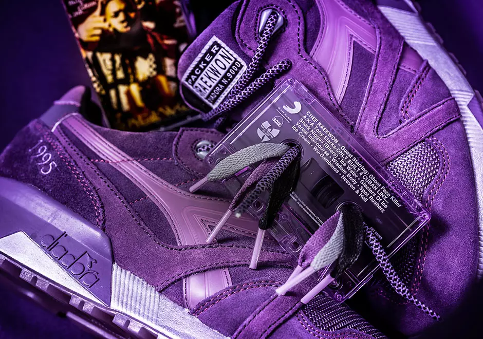 Packer Schuhe Diadora Raekwon Lila Band