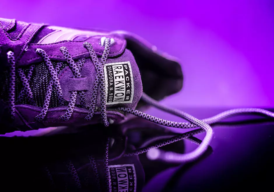 Packer Ayaqqabılar x Diadora x Raekwon Purple Tape