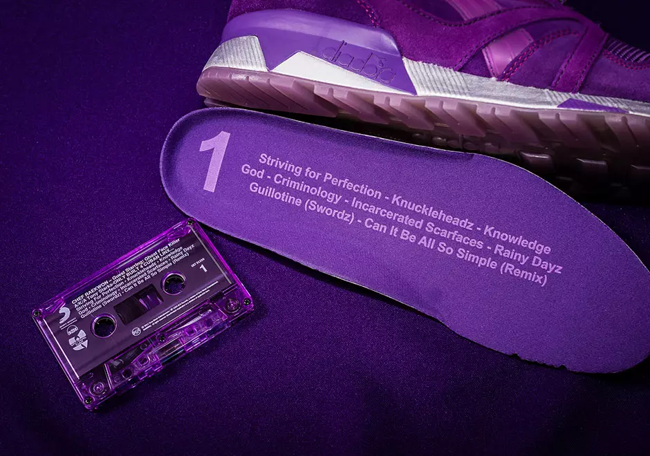 Пакер бут кийим Diadora Raekwon Purple Tape