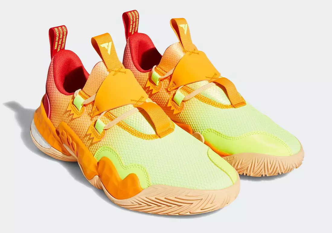 adidas Trae Young 1 Citrus тондарымен келеді