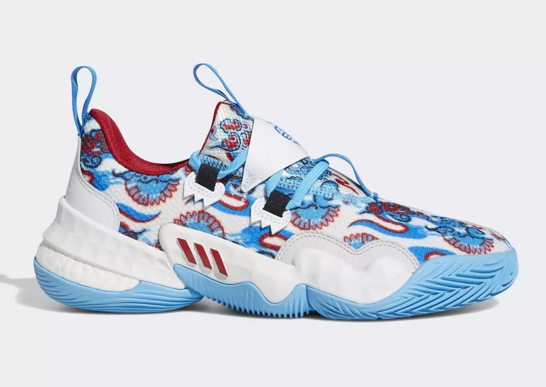 Adidas Trae Young 1 CNY Kiinalainen uusivuosi GY0300 Julkaisupäivä