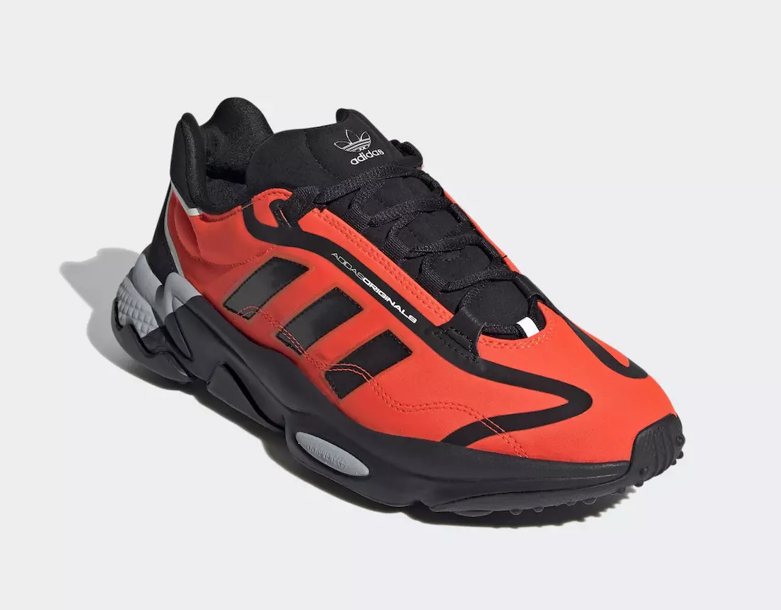 adidas Ozweego Pure Black Solar Rot G55505