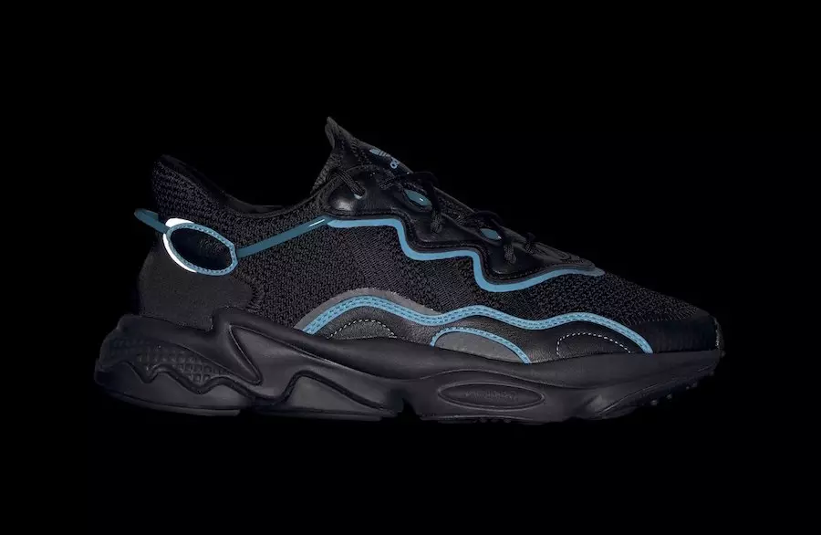 Dátum vydania adidas Ozweego Black Bright Cyan FV3593