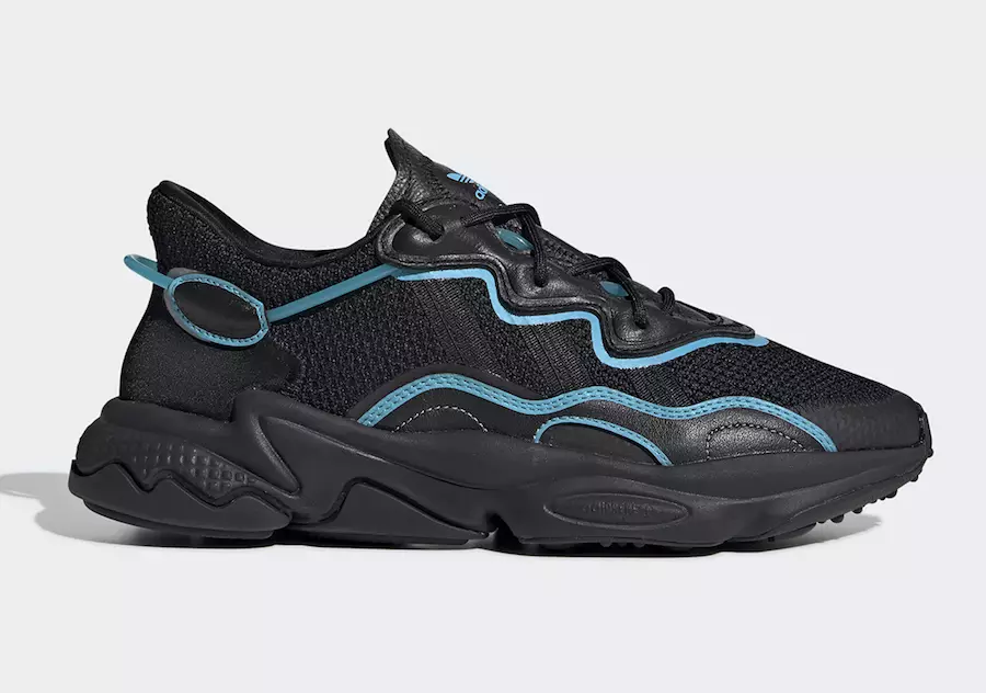 adidas Ozweego Black Bright Cyan FV3593 発売日