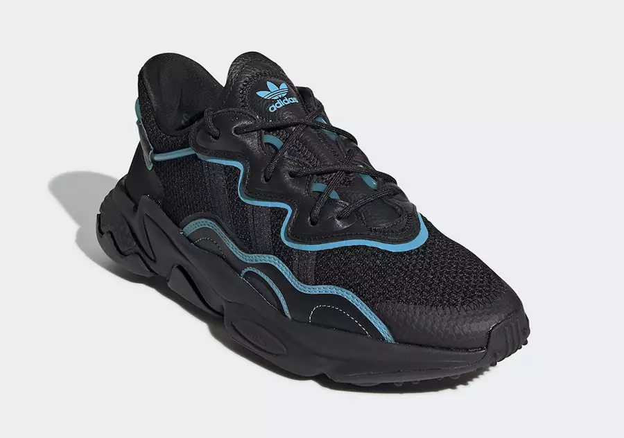 adidas Ozweego Black Bright Cyan FV3593 Թողարկման ամսաթիվ