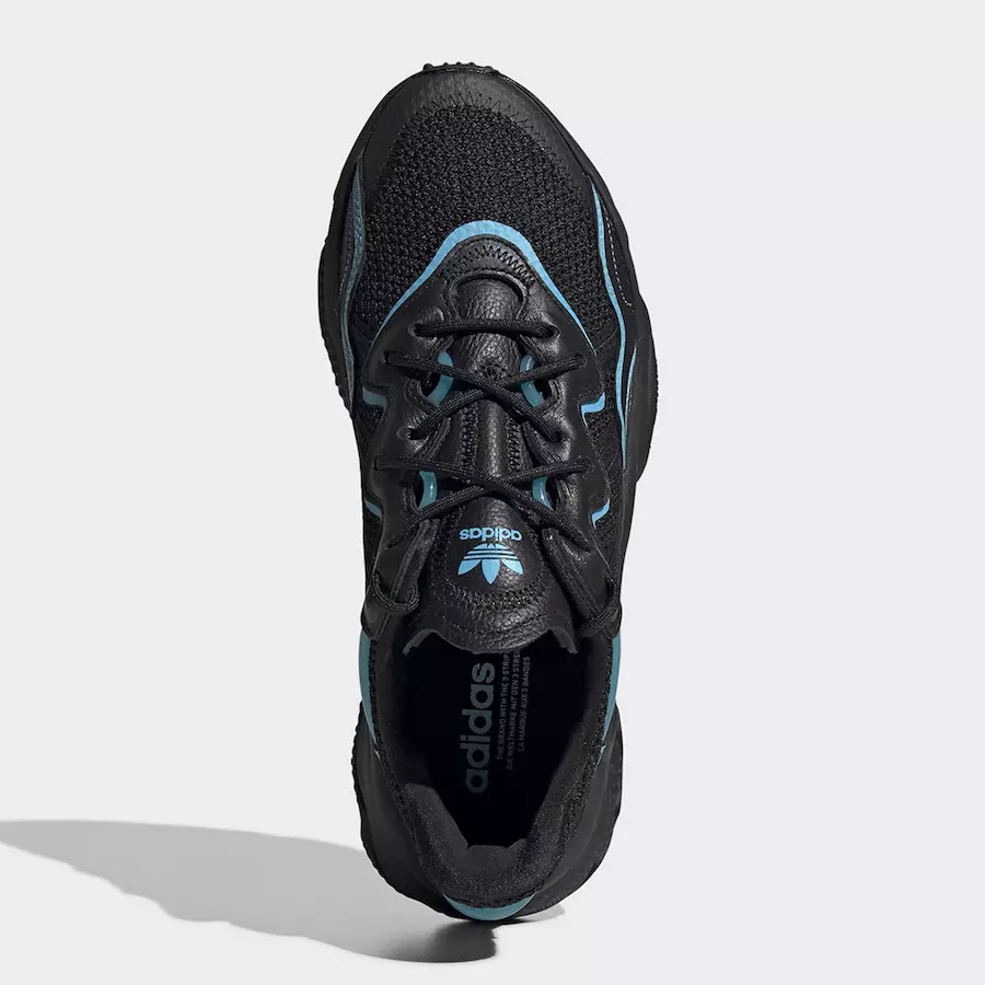 adidas Ozweego Black Bright Cyan FV3593 Udgivelsesdato