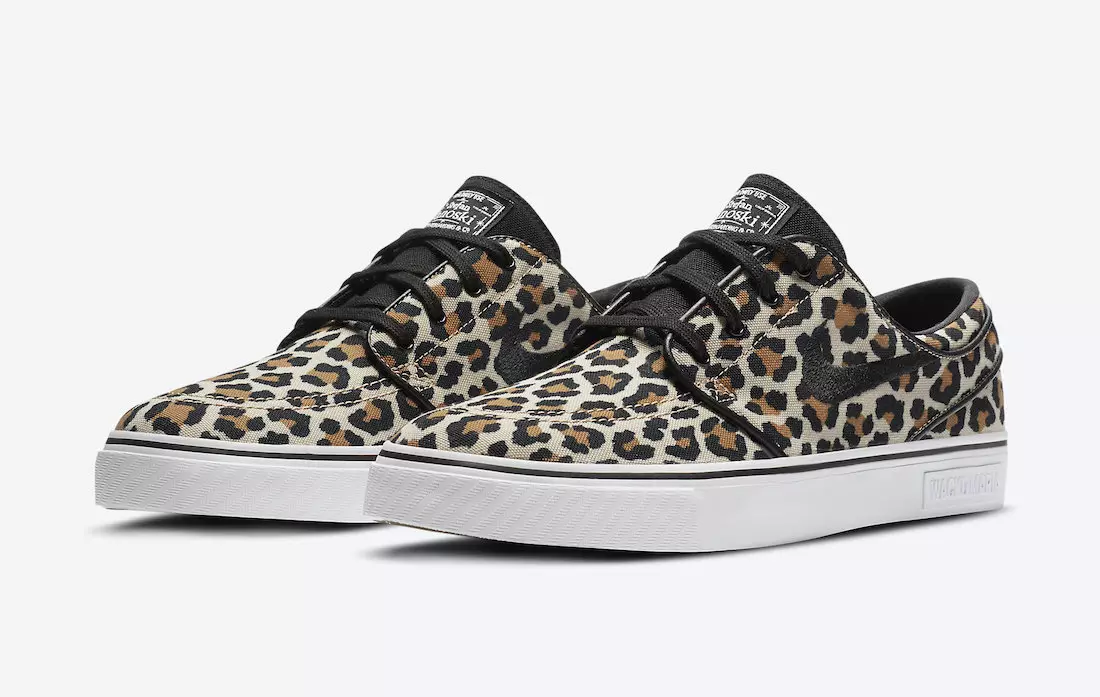 Wacko Maria x Nike SB Janoski Canvas OG Imefunikwa katika Leopard Print