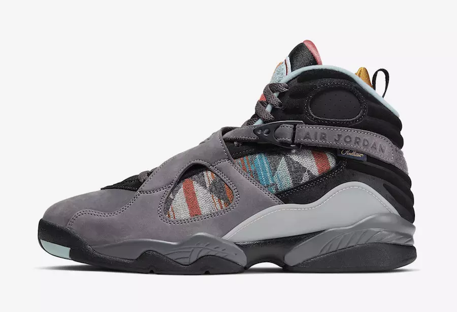 Air Jordan 8 N7 Pendleton CQ9601-001 Чыгуу датасы баасы