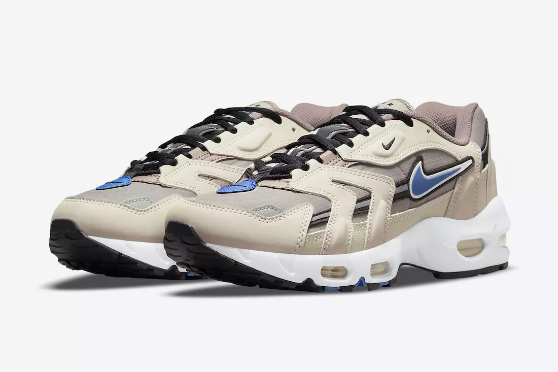 Nike Air Max 96 II ponúkané vo farbe slad a modrá bridlica