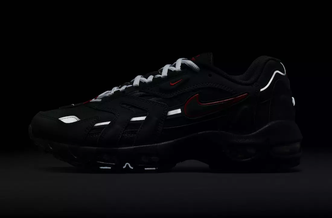 Nike Air Max 96 II Negru Sport Roșu Alb DC9409-002 Data lansării