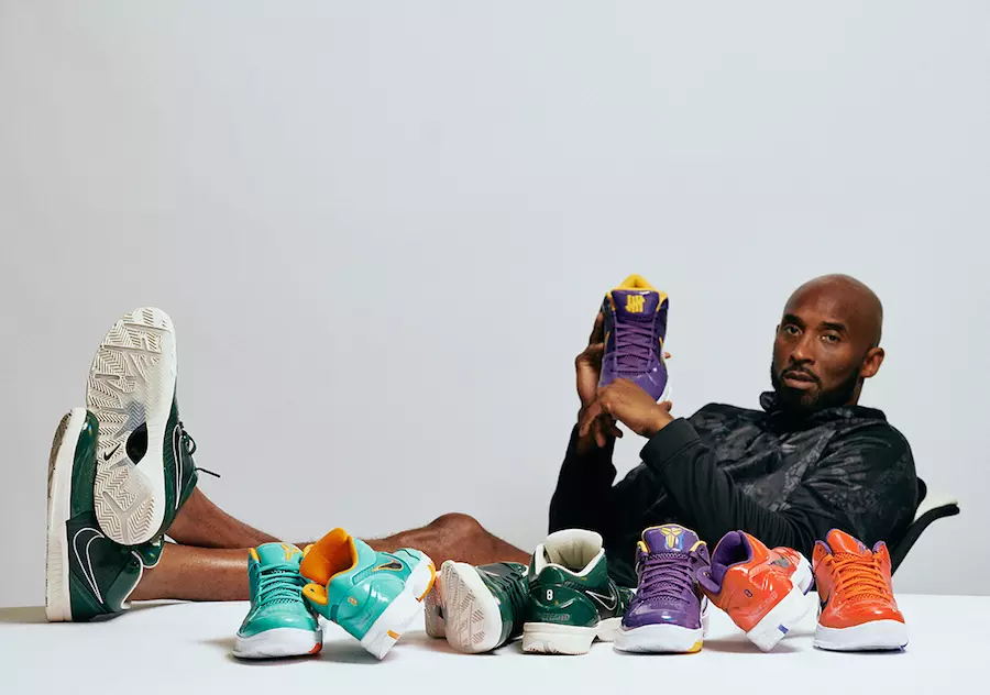 Undefeated célèbre l'anniversaire de Kobe Bryant en lançant le pack Nike Kobe 4 Protro