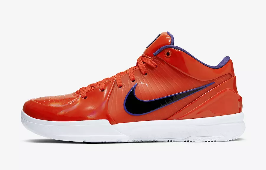 Neporaženi Nike Kobe 4 Protro Suns Devin Booker CQ3869-800 Datum izlaska