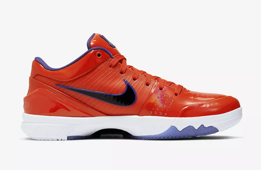 Жеңилбеген Nike Kobe 4 Protro Suns Devin Booker CQ3869-800 Чыгарылган күнү