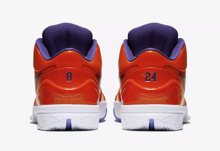 Neporaženi Nike Kobe 4 Protro Suns Devin Booker CQ3869-800 Datum izdaje