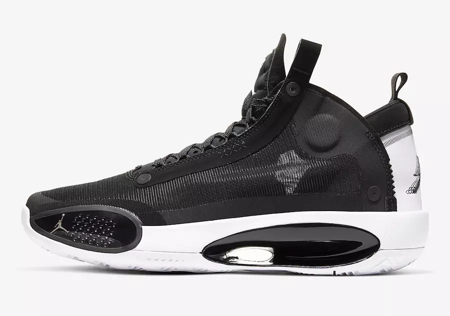 Air Jordan 34 XXXIV Black White Eclipse AR3240-001 Data lansării