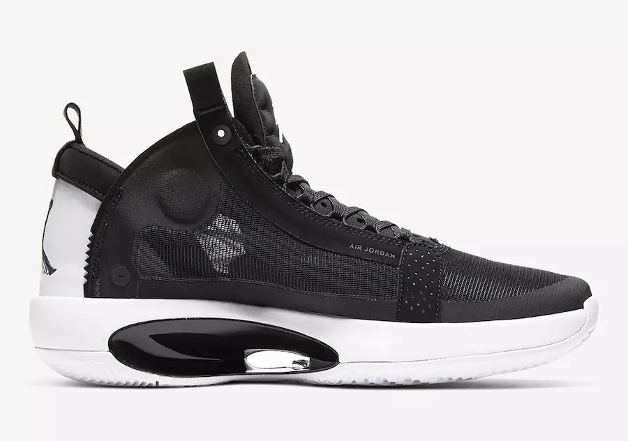 Датум на издавање Air Jordan 34 XXXIV Black White Eclipse AR3240-001