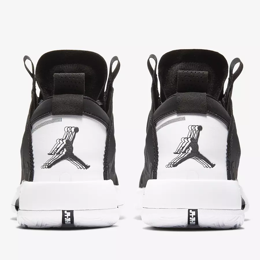 تاریخ انتشار Air Jordan 34 XXXIV Black White Eclipse AR3240-001