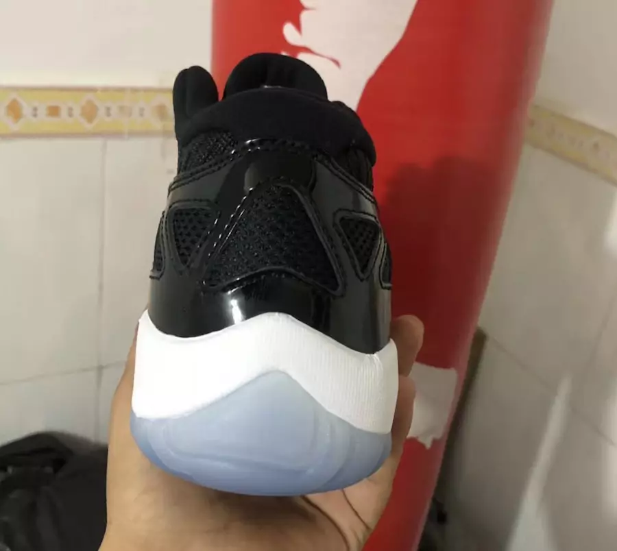 Air Jordan 11 Low IE Space Jam Black White Concord 919712-041 מעלדונג טאָג