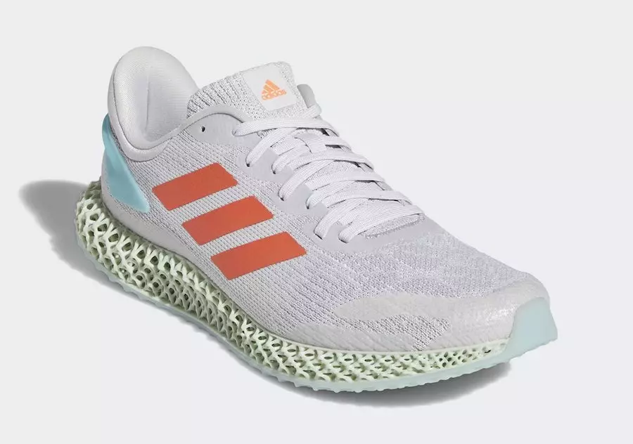 adidas 4D Run 1.0 Dash Grey Coral FW1230 תאריך שחרור