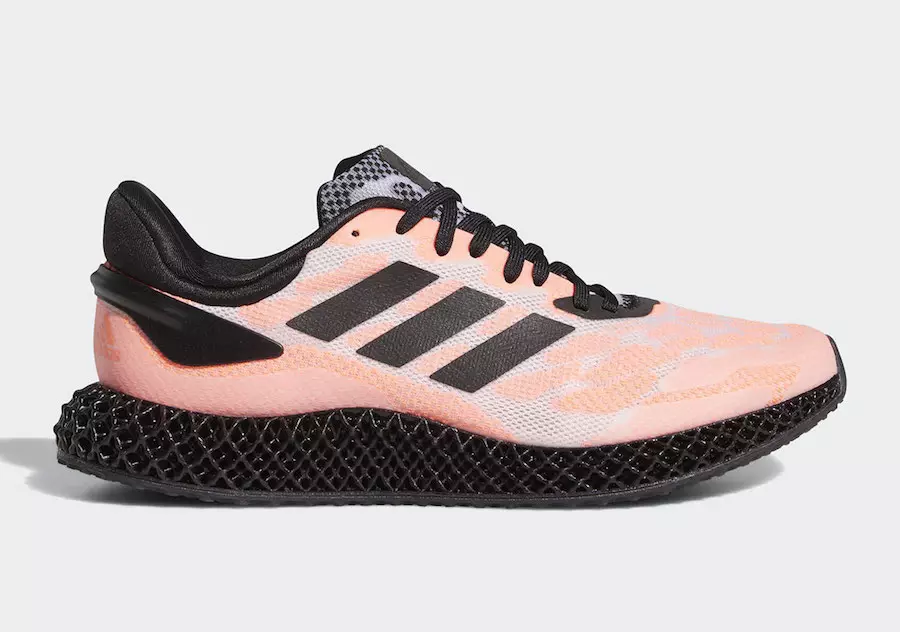 adidas 4D Run met zwarte Futurecraft-zolen