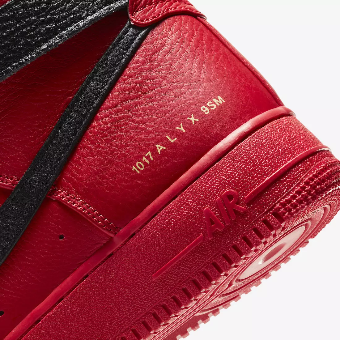 Matthew M Williams Alyx Nike Air Force 1 High University Vermelho CQ4018-601 Data de lançamento