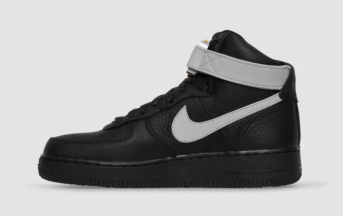 Alyx x Nike Air Force 1 High Black Wolf Grey CQ4018-003 Ngày phát hành