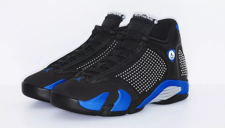 Supreme Air Jordan 14 Black Varsity Royal BV7630-004 Fecha de lanzamiento Precio