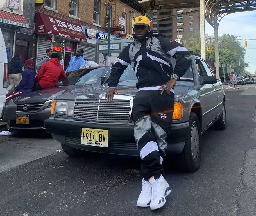 Supreme Air Jordan 14 On-Foot