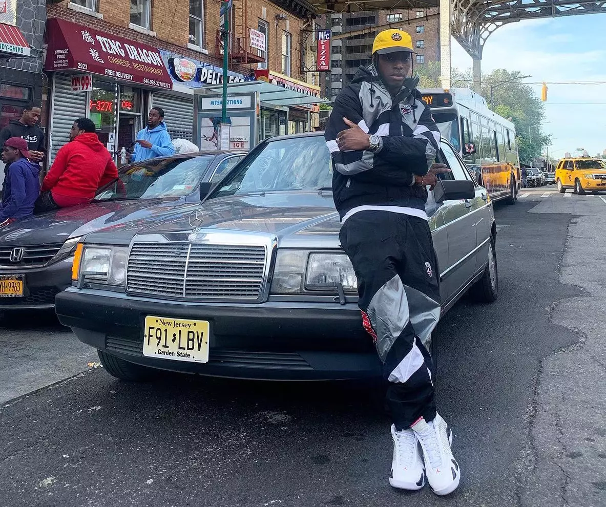 Supreme Air Jordan 14 On-Foot