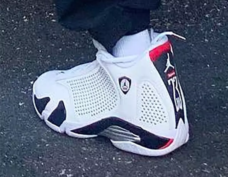 Supreme Air Jordan 14 a piedi